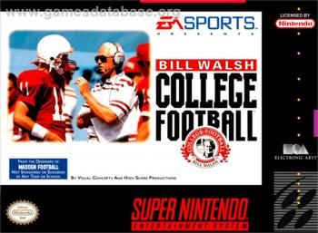 Cover Bill Walsh College Football for Super Nintendo